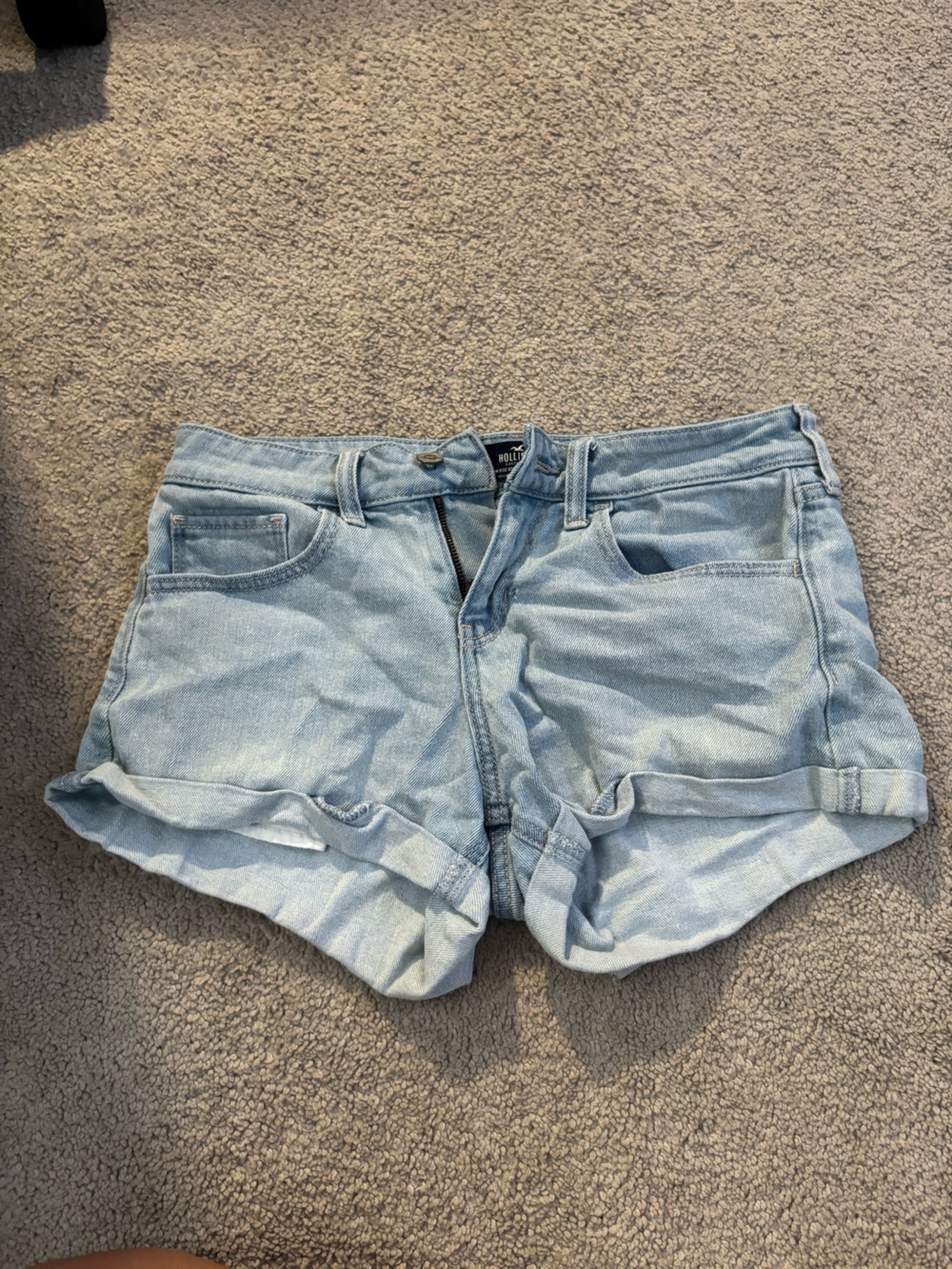Hollister denim jean shorts
